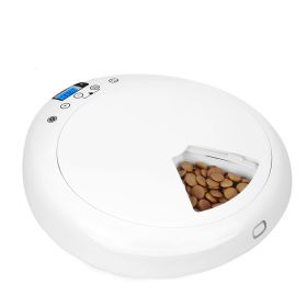 Automatic Pet Feeder 6-Meals Portion with Digital Timer Food Dispenser Wet and Dry Foods Automatic Pet Feeder 6-Meals Portion with Digital Timer Food Dispenser Wet and Dry Foods